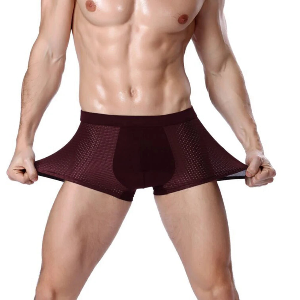 Cueca Boxer BOXTREND HERO de Fibra de Bambu